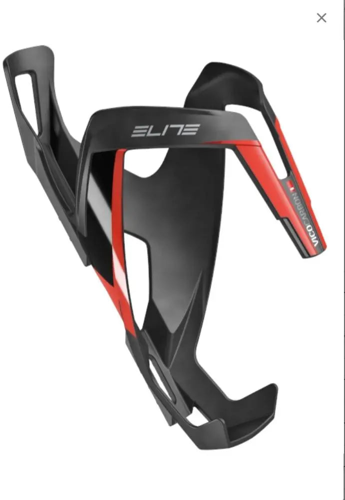 Elite Vico carbon water bottle cage lightweight secure design for road and MTB bikes