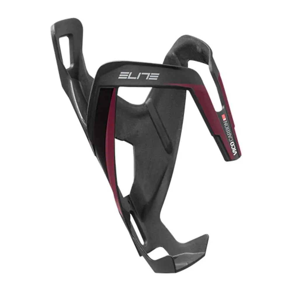 Elite Vico carbon water bottle cage lightweight secure design for road and MTB bikes