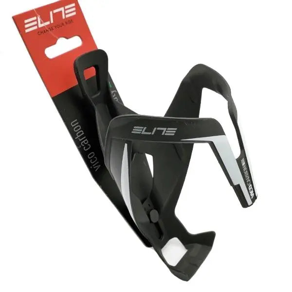 Elite Vico carbon water bottle cage lightweight secure design for road and MTB bikes