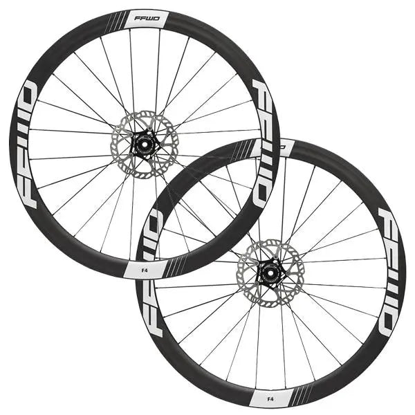 FFWD F4D-FCC Disc Carbon Clincher Wheels for road bikes – aerodynamic lightweight carbon disc wheelset