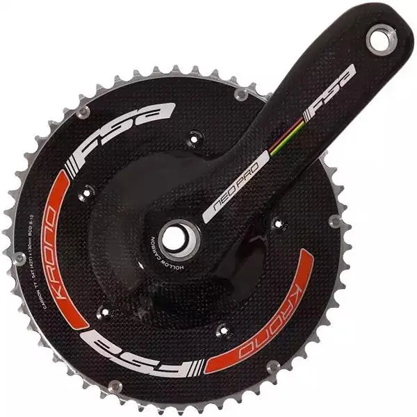 FSA Neo Pro TT MegaExo 10-speed carbon crankset for triathlon and time trial bikes