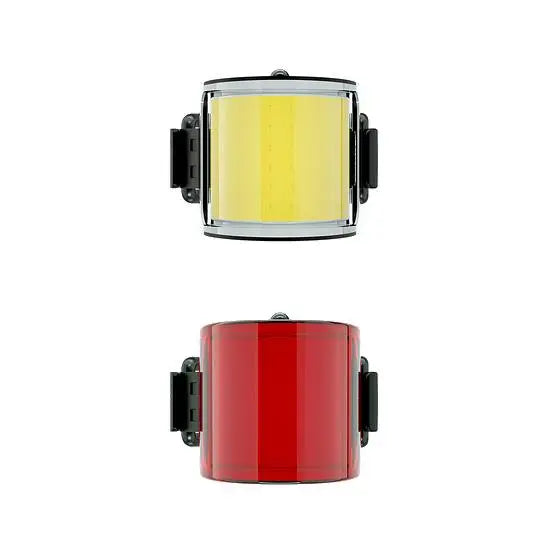 Knog Lil’ Cobber LED bicycle light set front and rear USB rechargeable waterproof 330 degree visibility cycling lights