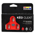 Look Keo pedal cleats red 9 degree float lightweight durable road bike clip-in system