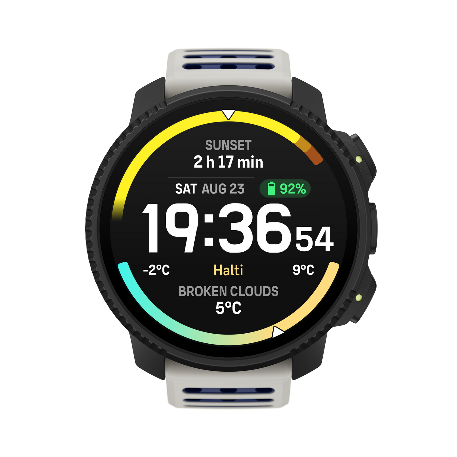Suunto Vertical 2 Sports Watch with solar power, GPS navigation, and rugged outdoor design for cycling and endurance athletes