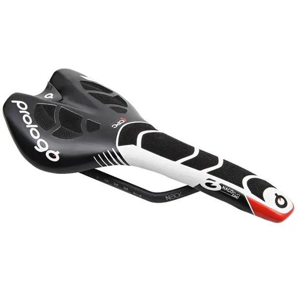 Prologo Nago Evo CPC Nack 134mm carbon road bike saddle with CPC grip and lightweight Nack rails