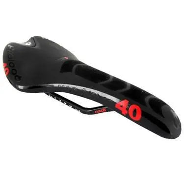 Prologo Nago Evo Tri40 CPC 135mm triathlon saddle with CPC technology and ergonomic design