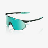 “100% Hypercraft SQ cycling sunglasses with HiPER Mint mirror lens – ultra-light performance eyewear”