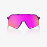 “100% S3 cycling sunglasses with HiPER Vital Pink mirror lens – Toyoko performance cycling eyewear”