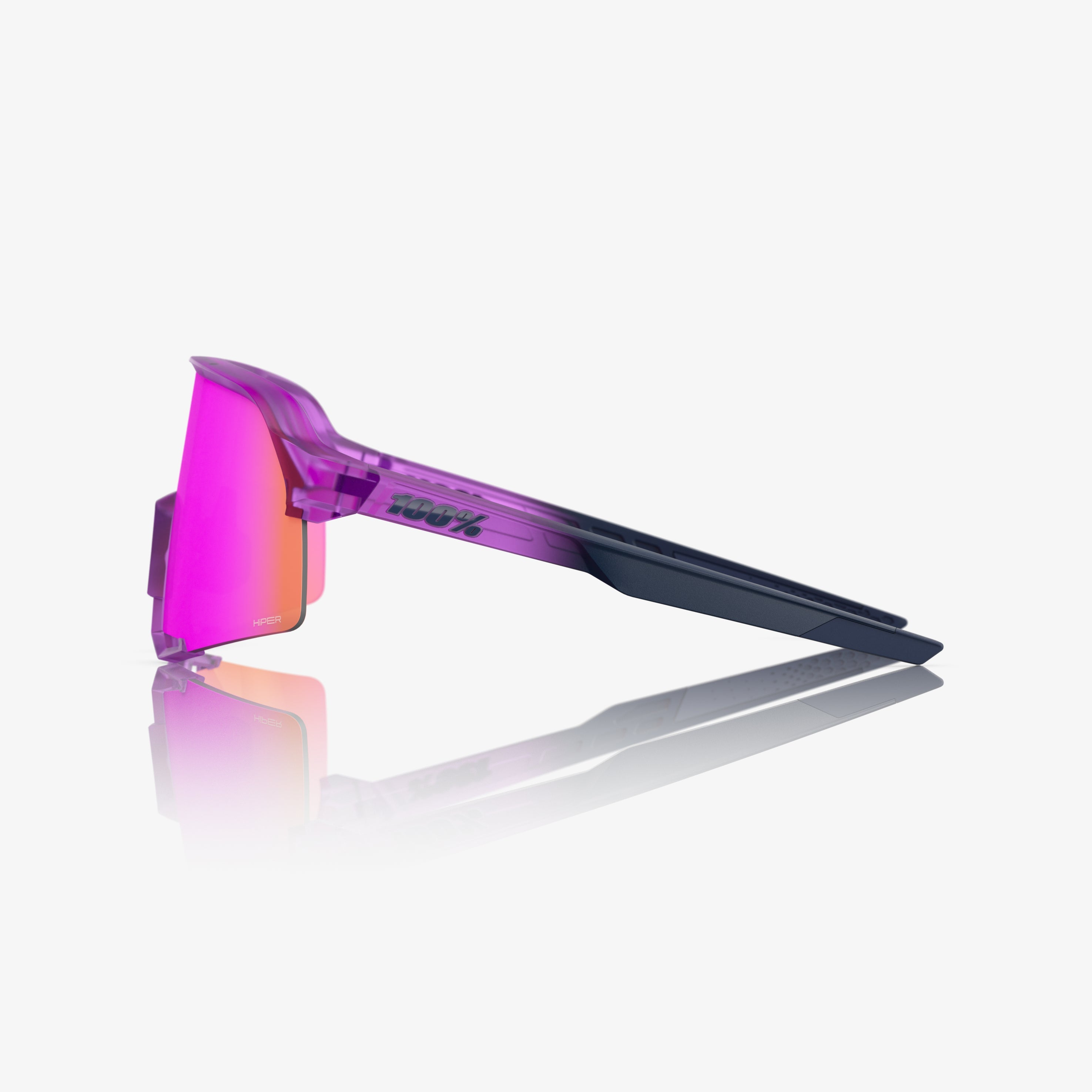 “100% S3 cycling sunglasses with HiPER Vital Pink mirror lens – Toyoko performance cycling eyewear”
