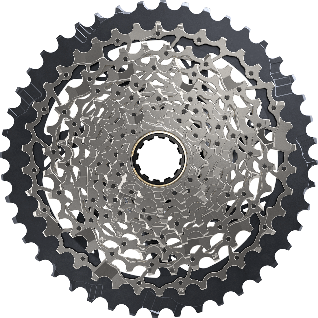 SRAM Force XPLR eTap AXS XG-1271 10-44T 12-speed wide-range gravel bike cassette