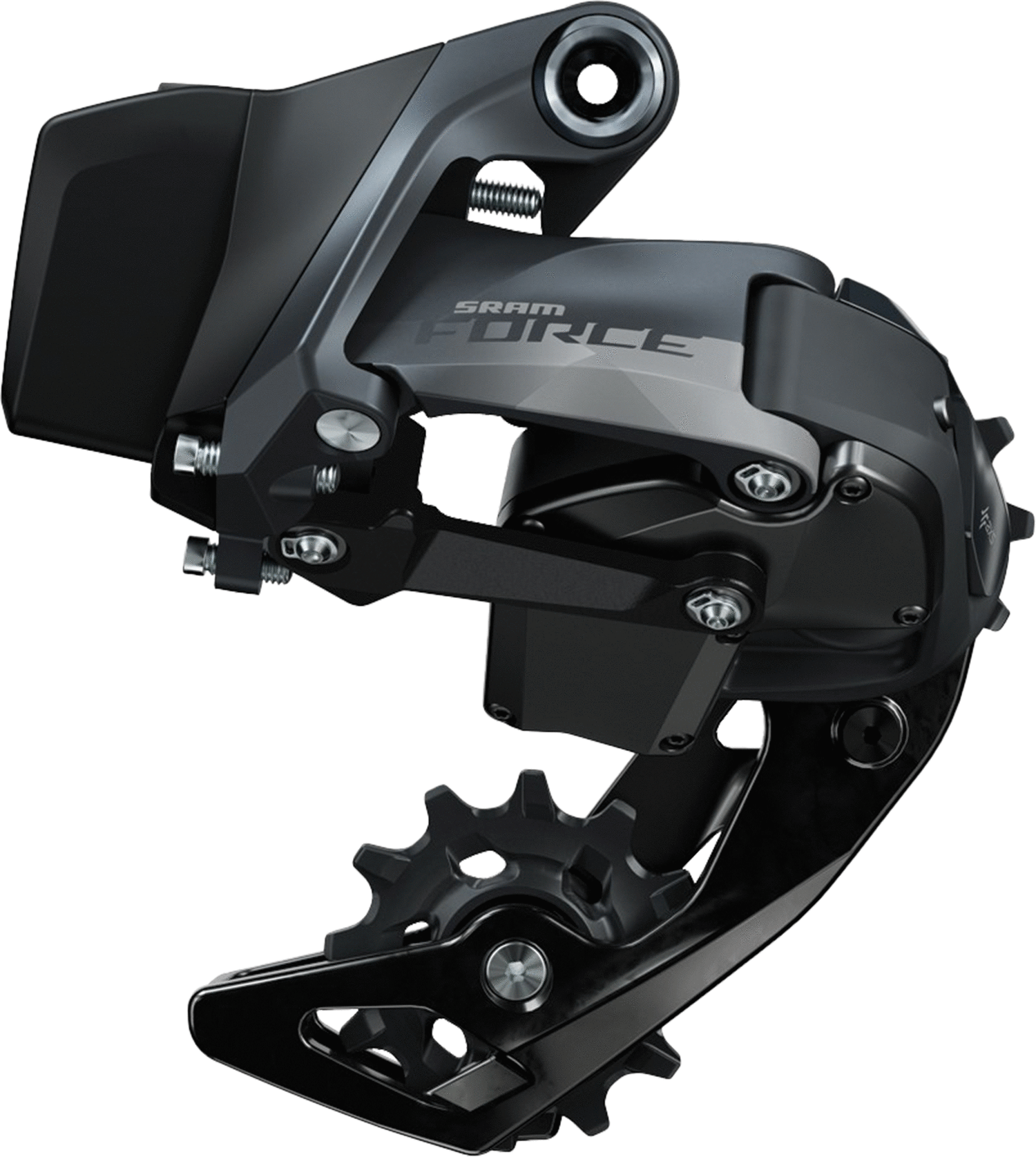 SRAM Force eTap AXS rear derailleur short cage 12 speed wireless road bike drivetrain component