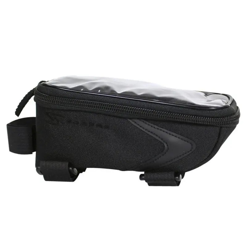 Serfas LT-STM4BK cell phone top tube bag with touchscreen window bike storage bag for road and mountain bikes