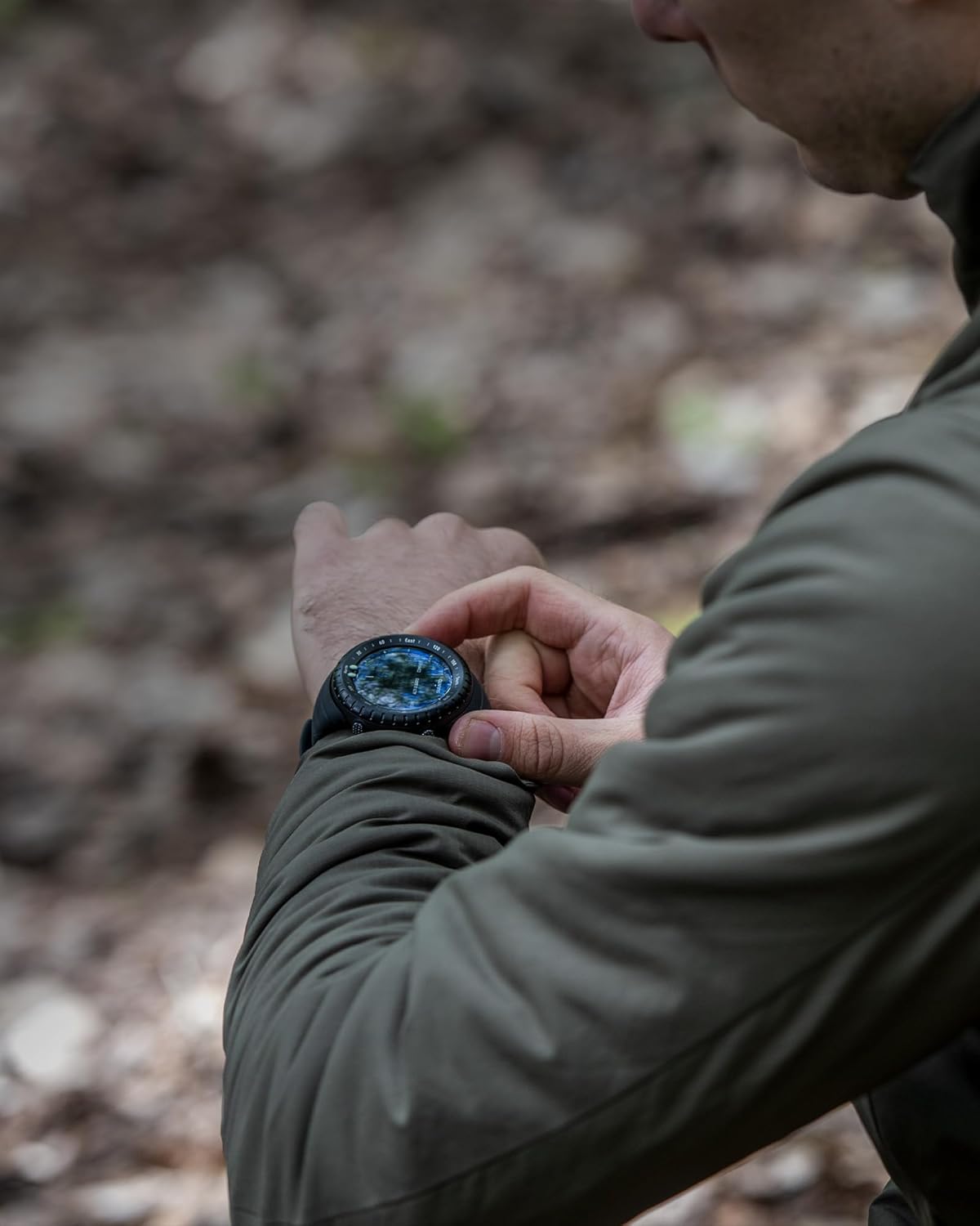 Suunto Core Alpha Sports Watch with altimeter, barometer, and compass for tactical outdoor and cycling adventures