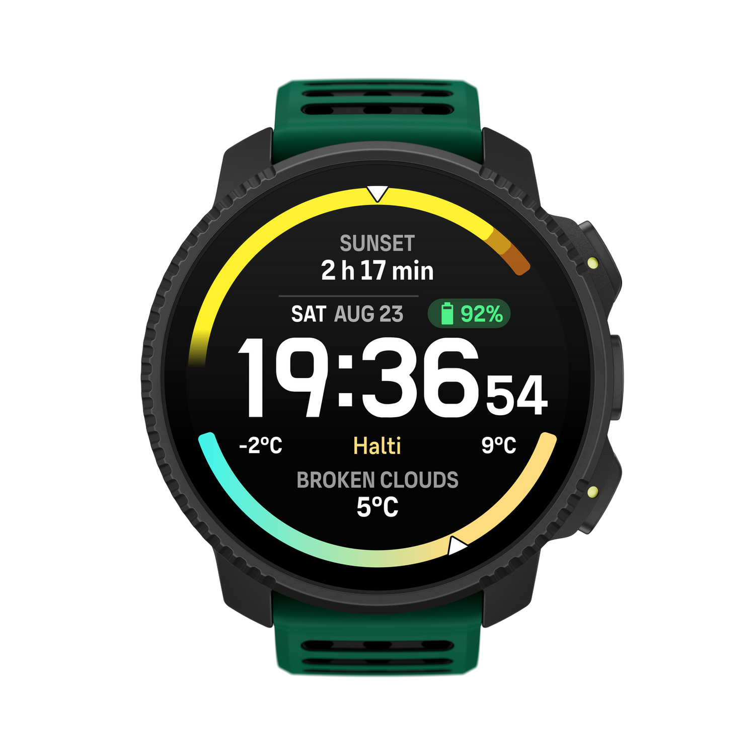 Suunto Vertical 2 Sports Watch with solar power, GPS navigation, and rugged outdoor design for cycling and endurance athletes
