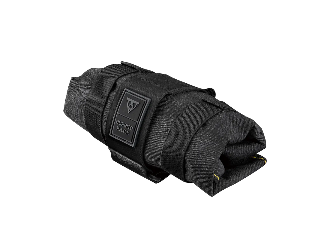Topeak Burrito Pack seat bag compact roll-up bike tool storage weather-resistant design