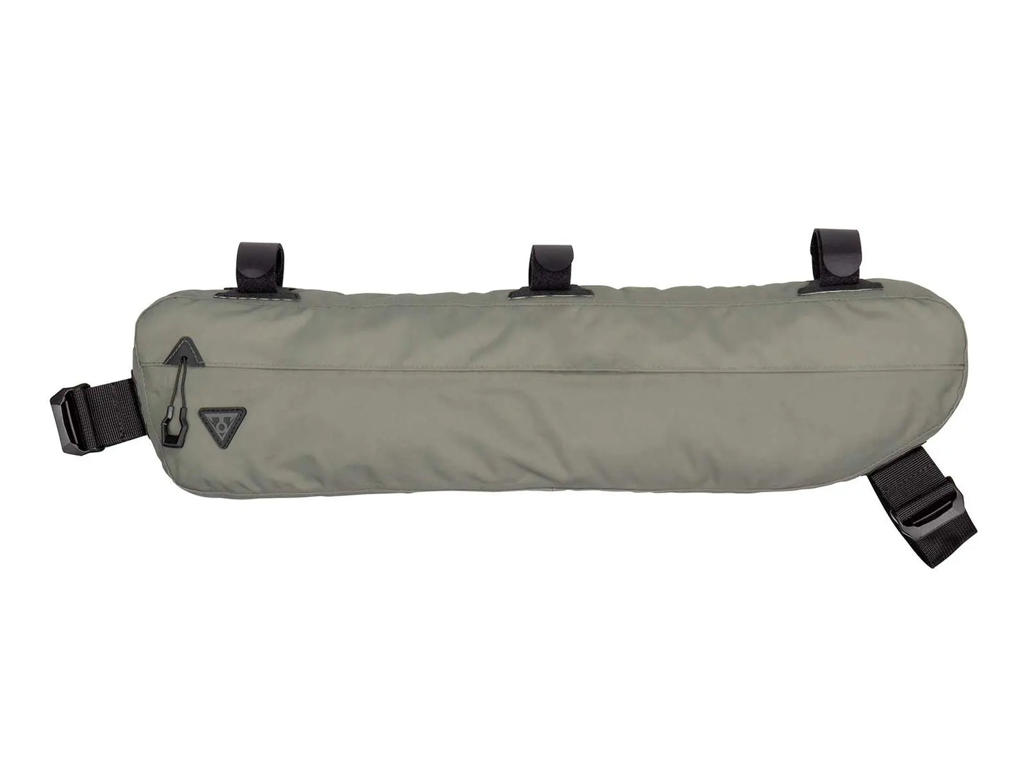 Topeak Midloader frame bag 6L green durable lightweight bikepacking bag mounted inside bicycle frame