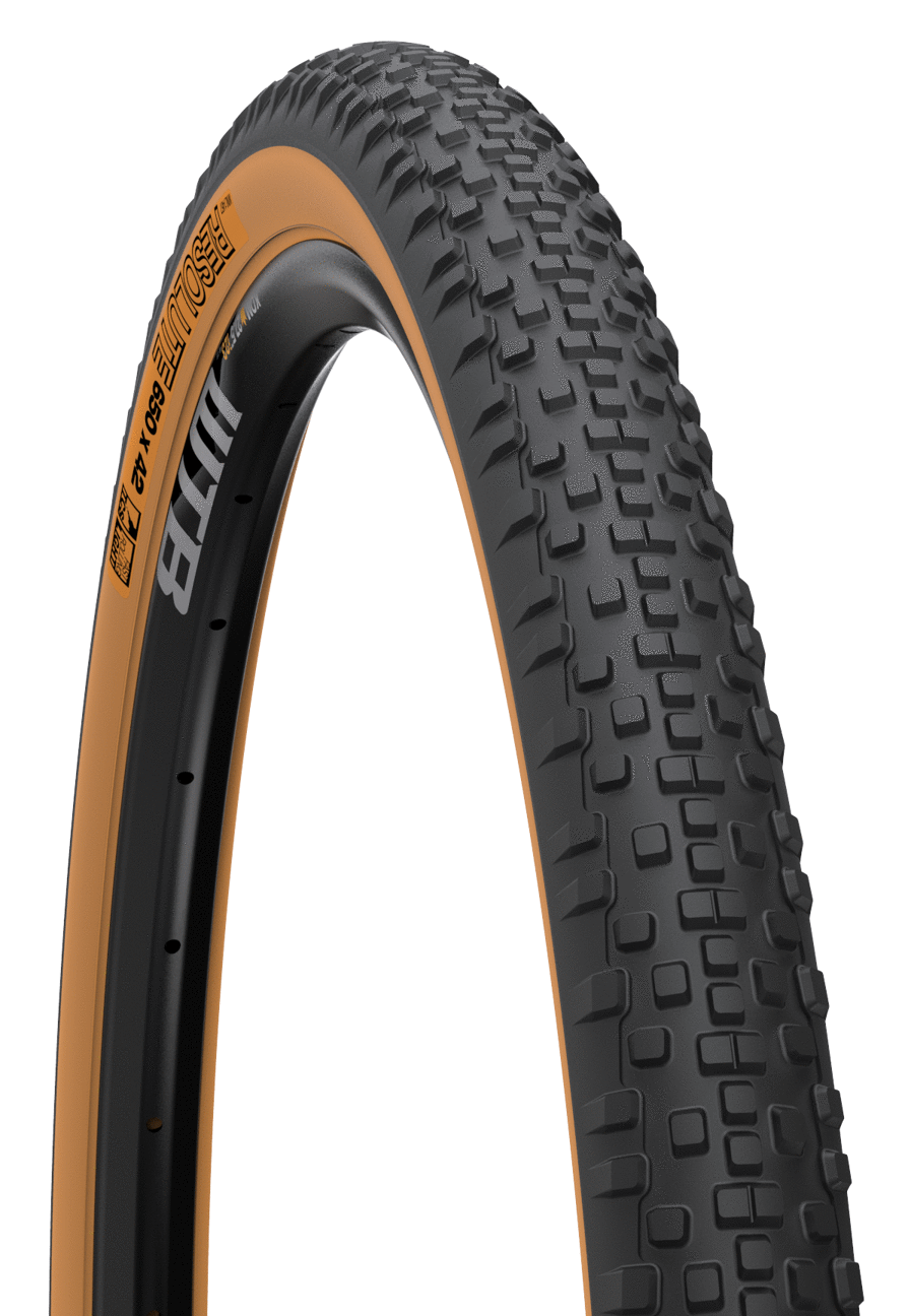 WTB Resolute gravel tire tubeless ready all-weather tread for mixed terrain and adventure rides