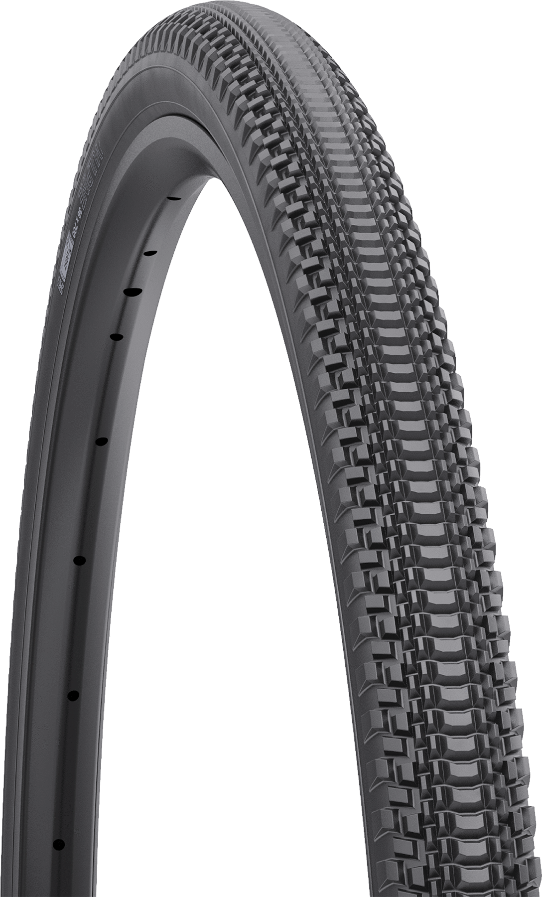 WTB Vulpine tubeless gravel tire with SG2 puncture protection and Dual DNA rubber compound