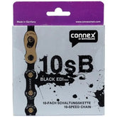 Wippermann Connex 10SB brass and black 10-speed chain for stylish and durable road bike drivetrains