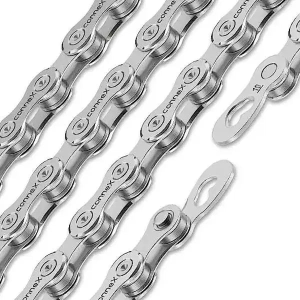 Wippermann Connex 10SX stainless steel 10-speed chain for road and gravel bikes