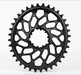 Black / 38t Absolute Black GXP/BB30 Oval CX Chainring - Options