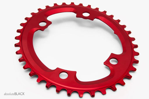 Absolute Black Oval CX 110/4 BCD Chainring - Options