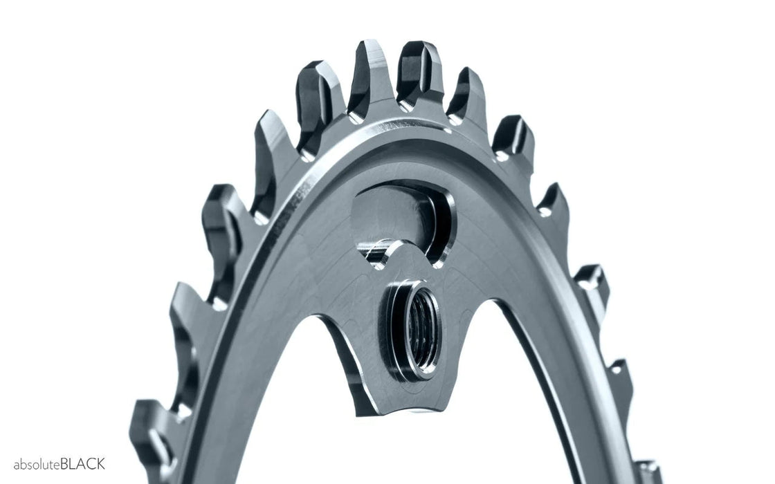 Absolute Black Oval CX 110/5 BCD Chainring - Options
