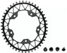 Black / 48t Absolute Black Oval Gravel Chainring - Options