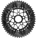 Black - 34/50t Absolute Black Oval Spidering Direct Mount For Cannondale - Options