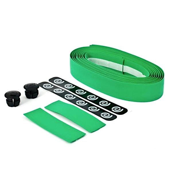 Green Bike Ribbon Cork Plus Handlebar Tape - Various Colors