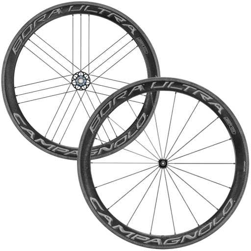 Black/ Grey / Campagnolo / Wheelset / Tubular / 700c Campagnolo Bora Ultra 50 Tubular Wheels - Options