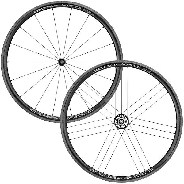 Campagnolo / Wheelset / Clincher / 700c Campagnolo Bora WTO 33 Clincher Tubeless Ready Wheels - Options