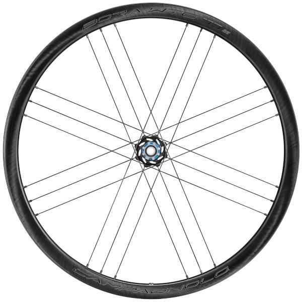 Black / Grey / Campagnolo / Rear Wheel / Clincher / 700c Campagnolo Bora WTO 33 Disc Brake Clincher Tubeless Ready Wheels - Options