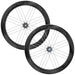 Black/ Grey / Campagnolo / Wheelset / 2-Way / 700c Campagnolo Bora WTO 60 Disc Brake Wheels - Options