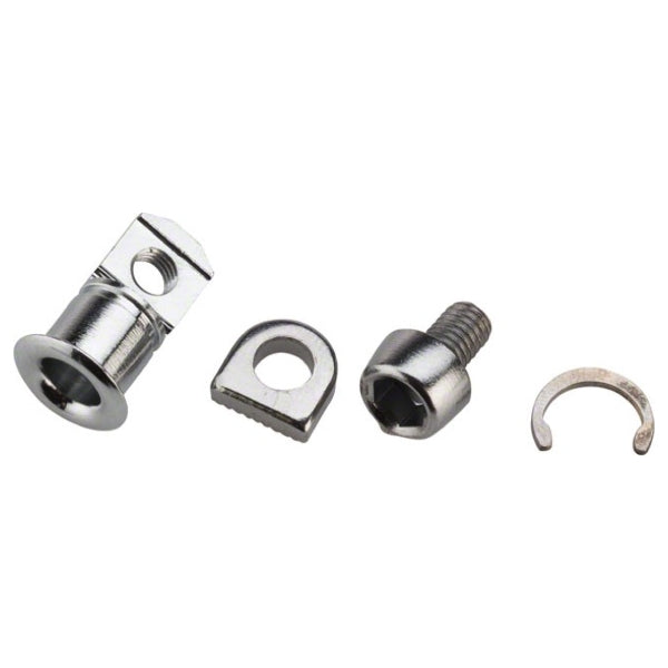 Campagnolo cable clamps genuine replacement components for precise cable routing on road bikes