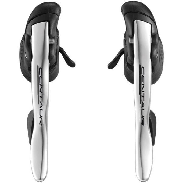 Campagnolo Centaur 11 Speed Ergopower Shifters silver brake shift levers