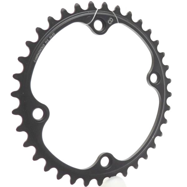 36t Black - 4 Bolt Campagnolo PO11 Speed Chainring - Options