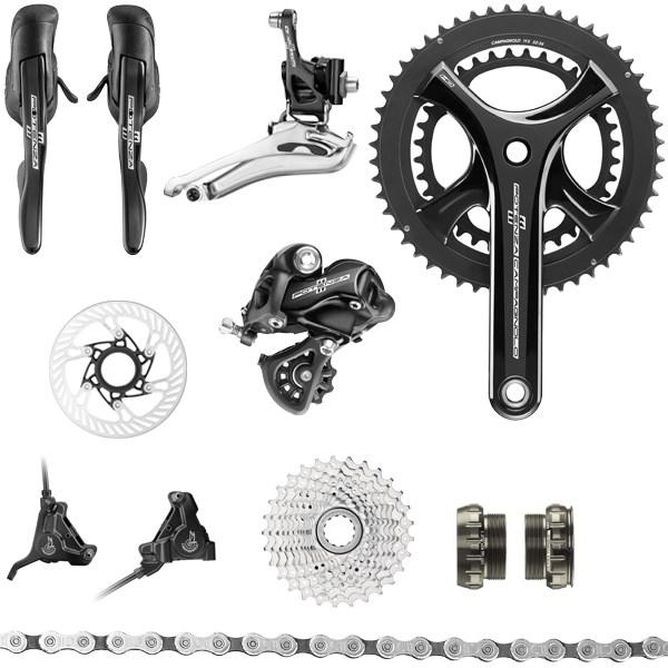 172.5mm 50-34t Campagnolo Potenza 11 Disc Brake Groupset