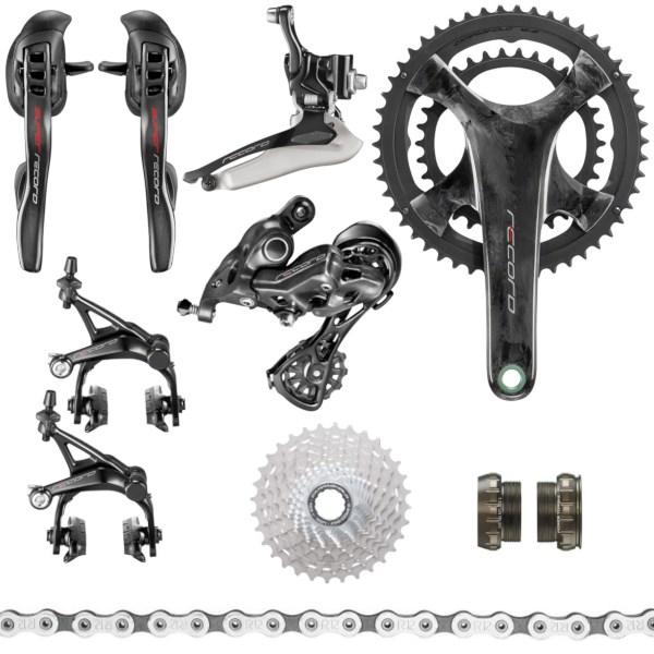 165mm / 50-34t / 11-29t Campagnolo Record 12 Speed Groupset