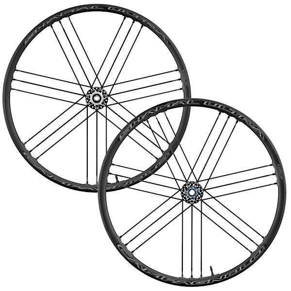 Black / Grey / Shimano / Wheelset / 2-Way Fit / 700c Campagnolo Shamal Ultra Disc Brake Tubeless Ready Wheels - Options
