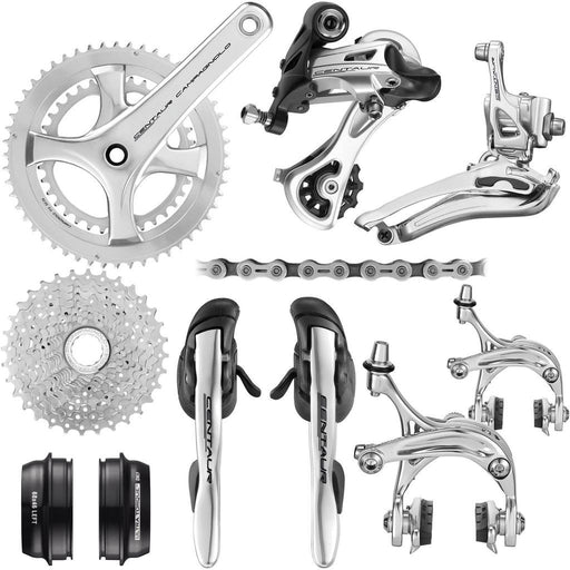 170mm / 50-34t / 11-29t Campagnolo Silver Centaur 11 Speed Groupset