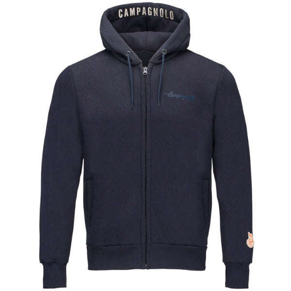 Campagnolo Sportswear Hoodie MY24 premium cotton blend cycling lifestyle hoodie with classic logo design