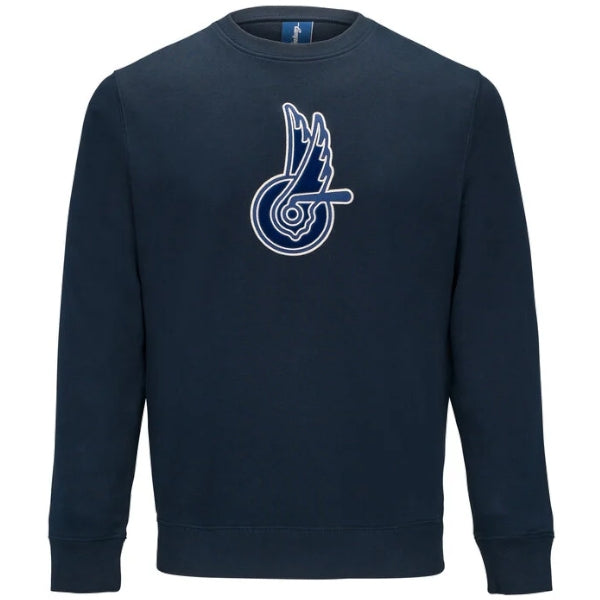 Campagnolo Sportswear Winged Sweatshirt MY24 cotton blend cycling lifestyle sweatshirt with classic logo design