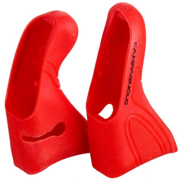 Campagnolo SR600R Ultra Shift Rubber Hoods Set, Red
