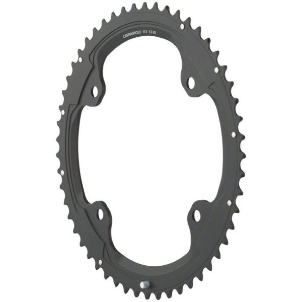 53+screw - 4 Bolt Campagnolo Super Record 11 Speed Chainring - Options