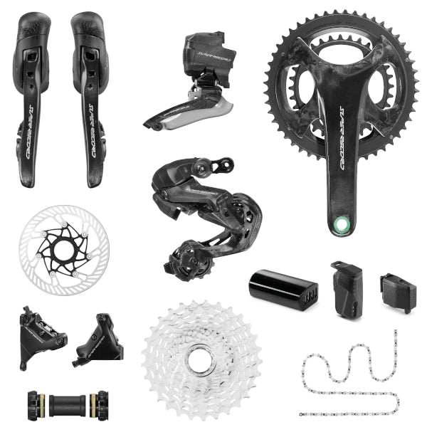 165mm / 45-29t / 10-25t Campagnolo Super Record Wireless 12 Speed Groupset