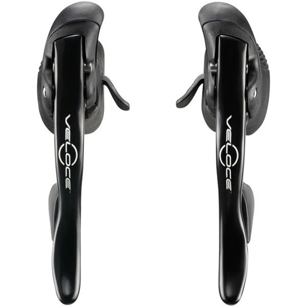 Black Campagnolo Veloce 10 Shifters with Cables - Options