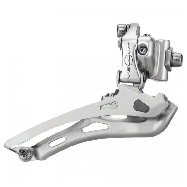 Braze-on Silver Campagnolo Veloce 10 Speed Front Derailleur - Options