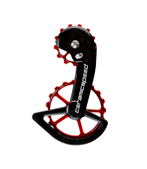 Red Ceramicspeed OSPW GRX/RX 2X11 Coated Pulley Wheel