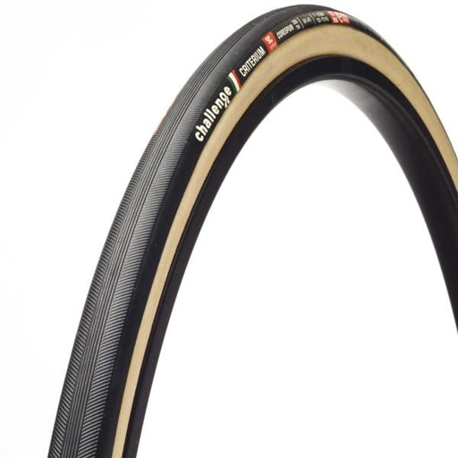 Black/Tan Challenge Criterium SC S Tubular Tire, 700x25 - Options